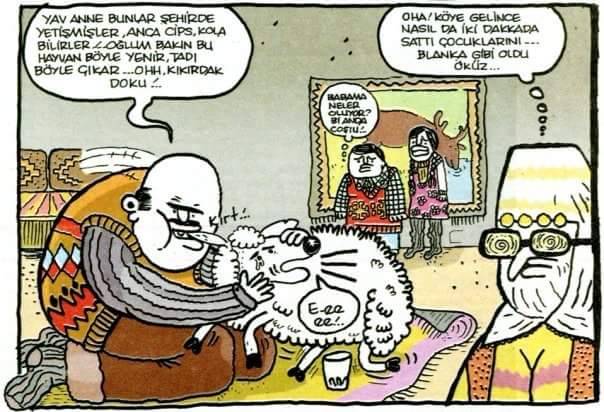 - Yav anne bunlar şehirde...