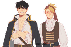 tomochingus:  pirate au or some shit