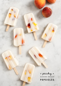 findingreatness:  healthfitnessfoodhumour:Vanilla Peach Pops, perfect for summer  - recipe    Here is a recipe myfitnessexperiment