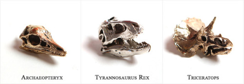 New Kickstarter Collection!We’ve added 3 amazing new dinosaur skull pendants, 3 new prehistori