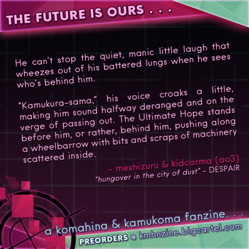 ️《 WRITER PREVIEW 》️✧ meshizuru and kidcarma (ao3) have written a short fic for Despair era of Izuru