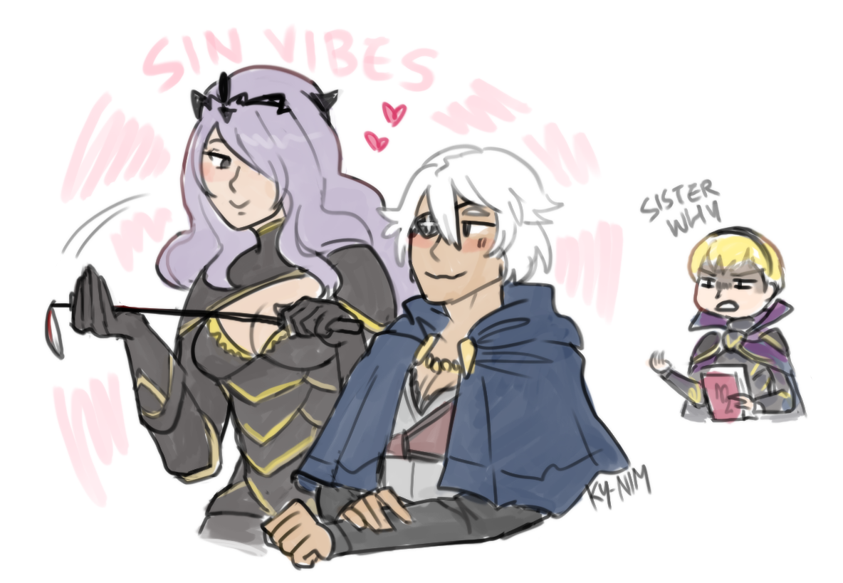 kynimdraws:   Here they are. THE SINTP (feat. distressed Leo) I might ship Niles