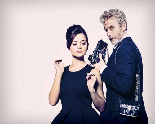 lornesgoldenhair: dreameater1988: Twelve &amp; Clara: 60s Photographer Manips These are amazing