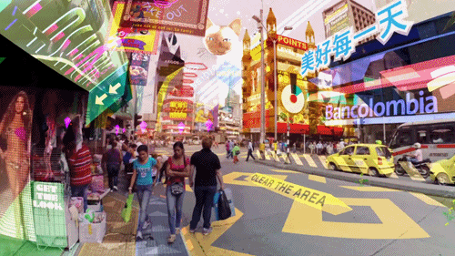 obeythepizzapolice:  prostheticknowledge:  Hyper-Reality PSA - HIGHLY RECOMMENDED Short film by Keiichi Matsuda offers first person perspective in a highly saturated world of augmented reality - this really is worth six minutes of your time:  Our physical