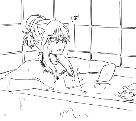 hitori-chan-fr: by もとび Omg who did this!? it&rsquo;s so adorably cute and sexy lol