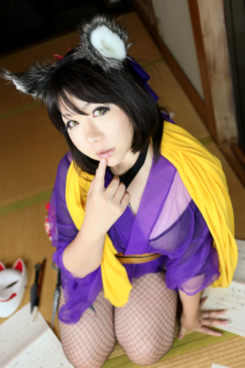 Cute Cosplay Girl Higurashi Rin (Kitsune-Chan) 1-50