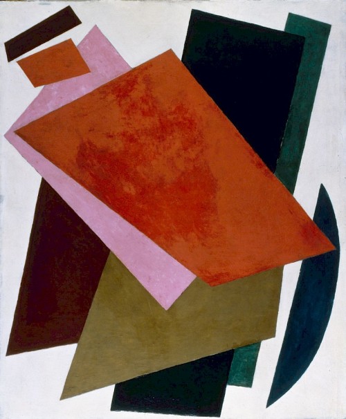 Liubov Popova, Painterly Architectonics, 1917