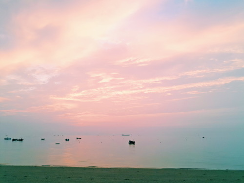 Sunrise 5:20 am, China, Xiamen city