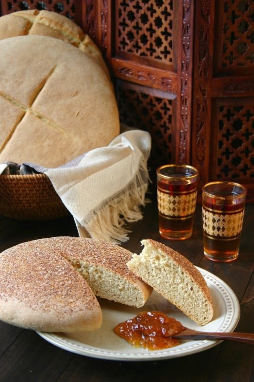 vegan-approved:Moroccan Bread - Khobz Kesra