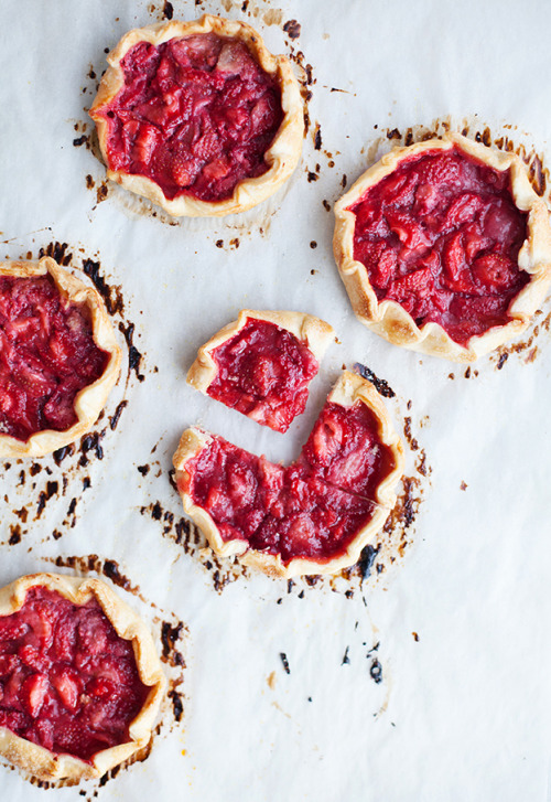 Mini Strawberry Galettes