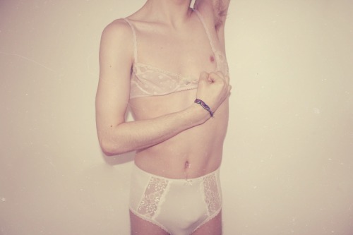 georgiagraceart4:  ‘As many genders as there are flowers’, series, polaroid, 2014  A photographic study into the idea of not fitting into societies presupposed gender constraints and/or fitting in to the fashionable ‘androgynous’ styles