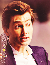 doctahwhos-blog:  DW cast and their flawless hair → David Tennant 