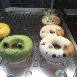 visitkyoto:  Spotted too-cute-to eat donuts