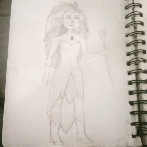 Another Faint Drawing But This Time Of Mama Eda