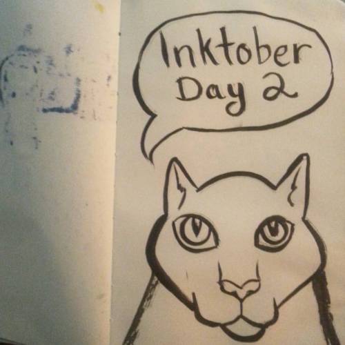 Keeping on inktober with a quick kitty doodle. porn pictures