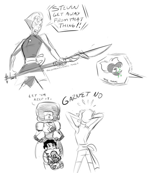 thegembeaststemple:  Garnet, please do something with your nagging wife.