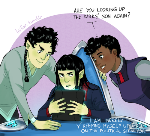 leifor: tfw you have two nosy older siblings (this happens right after their first meeting with jim)
