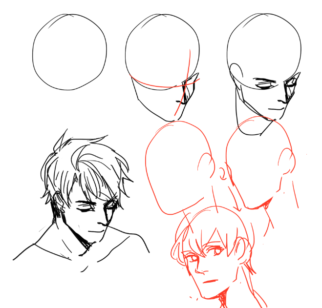 kelpls:  A BUNCH OF PEOPLE ASKED BABOUT HEADS AND HEAD ANFLGES SO YEAH I JSUT DUMPED