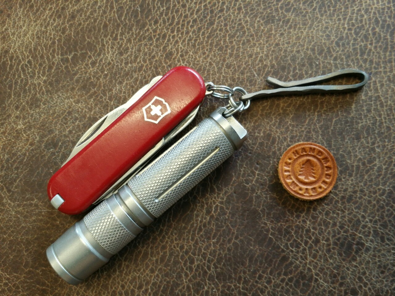 mpdwa:  TH-S titanium dangler in flintstone finish.   As always, see something you