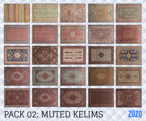 100 ORIENTAL KELIM RUGSFirst of all, I cannot believe I actually made 100 CC rugs. I’m crazy. Second