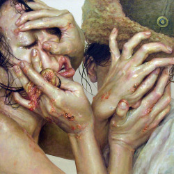 frrmsd:  Artist: Monica Cook “Mistaken for Vision” Oil on Canvas 2009 