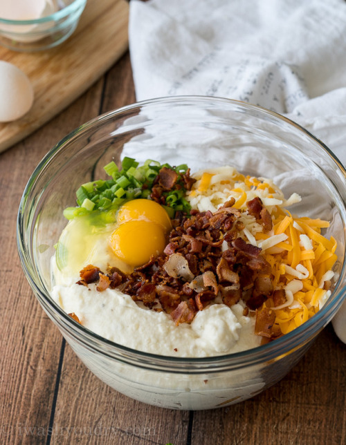 foodffs:LOADED MASHED POTATO CAKESFollow for recipesGet your FoodFfs stuff here
