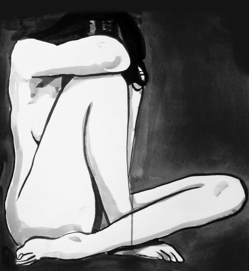 tauchner:Loui Jover - Nude on Black