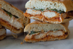 do-not-touch-my-food:Chicken Parmesan Panini