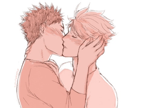 kittlekrattle: quick iwaoi warmup doodle~