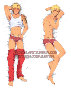 Special Dakimakura comission for Kiba! Izaaaan