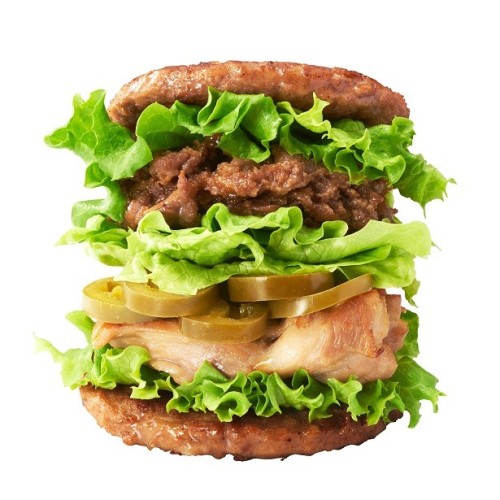 モスバーガー毎月恒例の“肉の日”限定！「スパイシーにくにくにくバーガー」が新発売
