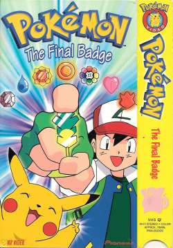 pokescans:  US VHS cover. 