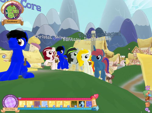 askbreejetpaw:  Fun with friends on Legends of Equestria! :3  We all hung out for a good while :3 Wouldn’t mind doing it again some time x3