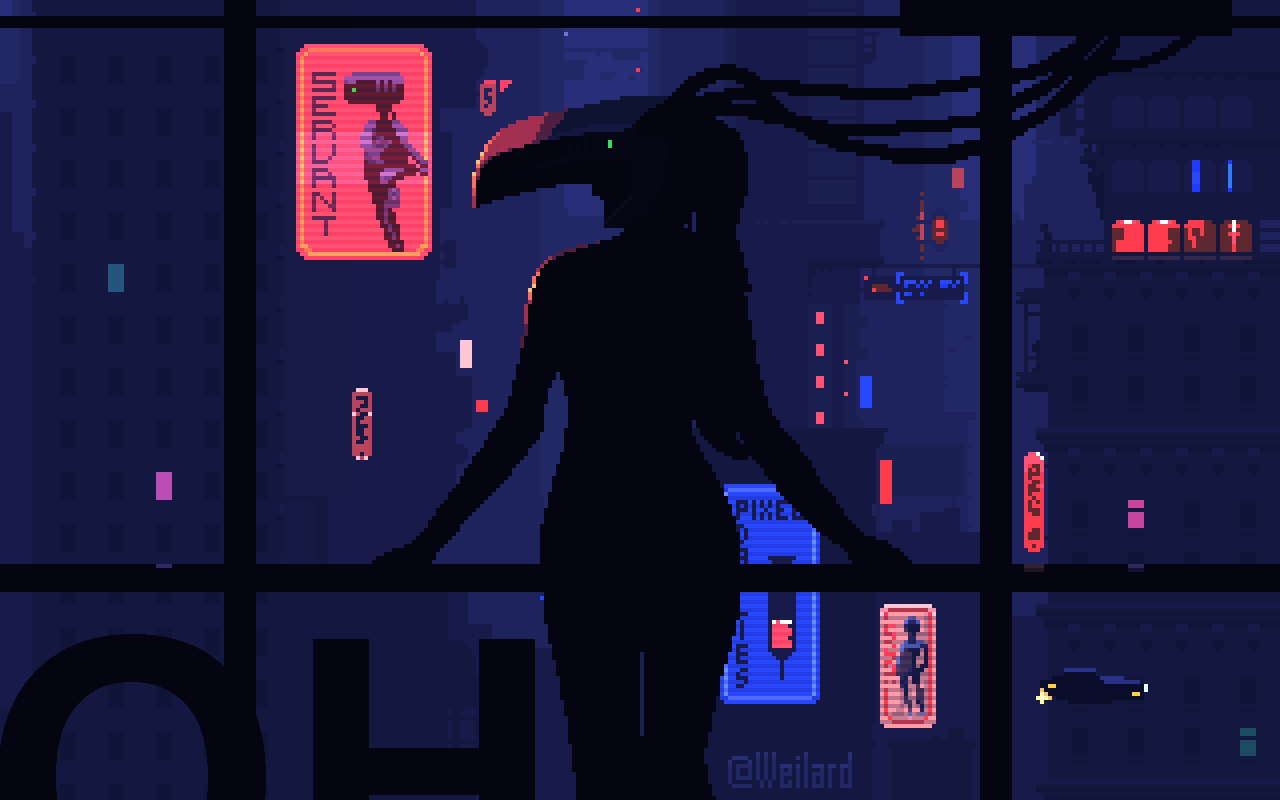 pixeloutput:Cables (GIF) by Weilard | Tumblr | Patreon