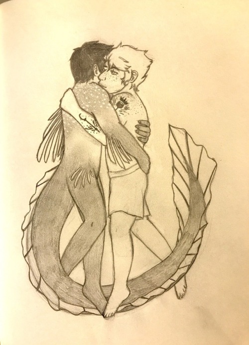 twizzlerstriders:Happy Birthday @callmearcturus c: ❤️ I hope you enjoy this Shape of Water twycc art