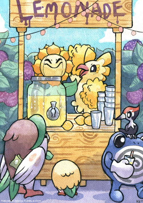 theowlburrow:My submission for PCC’s “Pokemon in Domestic Life” zine <3