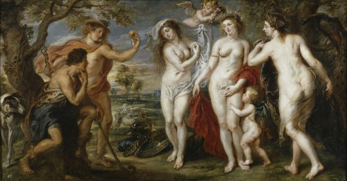 The Judgment of Paris, 1636, Peter Paul Rubens