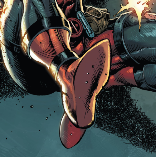 happy Liefeld feet friday! have these from Deadpool: Bad Blood #1 ! published in 2022 he had been dr