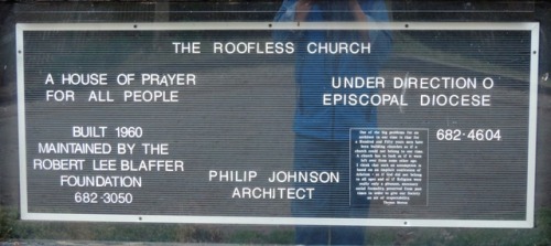 The Roofless Church, New Harmony, Indiana, 2014.