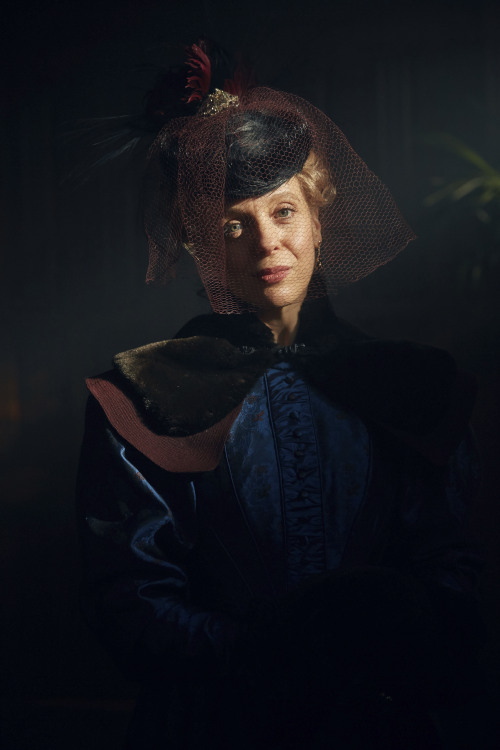nixxie-fic:Promo pictures for Sherlock ‘The Abominable Bride - Amanda Abbington looking gorgeous as 