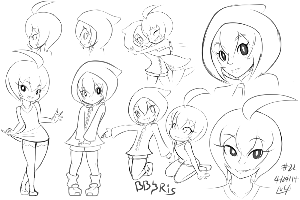 Very busy with another project, so just some sketches. Their design changed a good