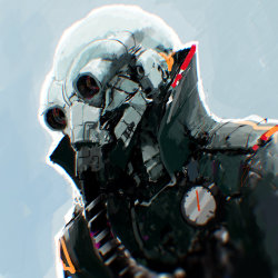 cybernetic-psychosis:  Gas Mask by gruntbatch