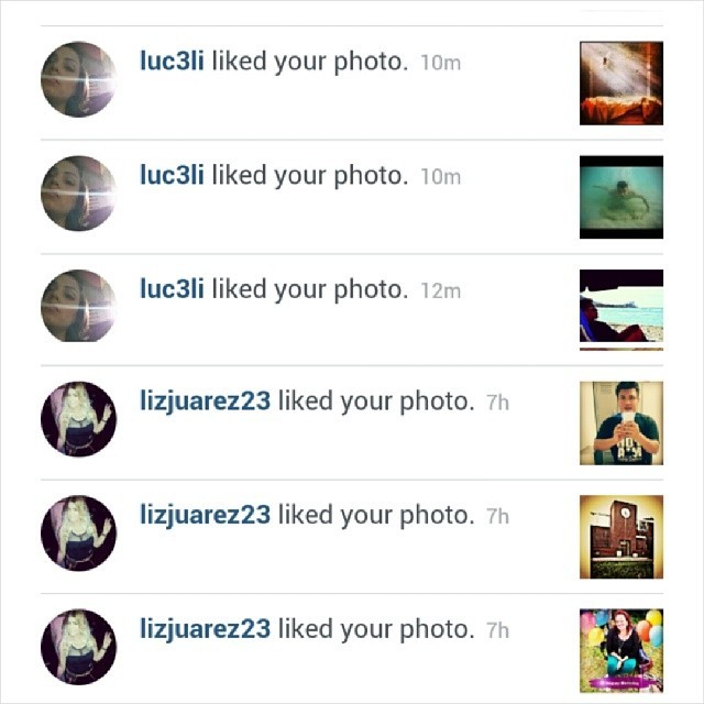 Double #shoutout to @luc3li and @lizjuarez23 thanks for all the likes ladies :)