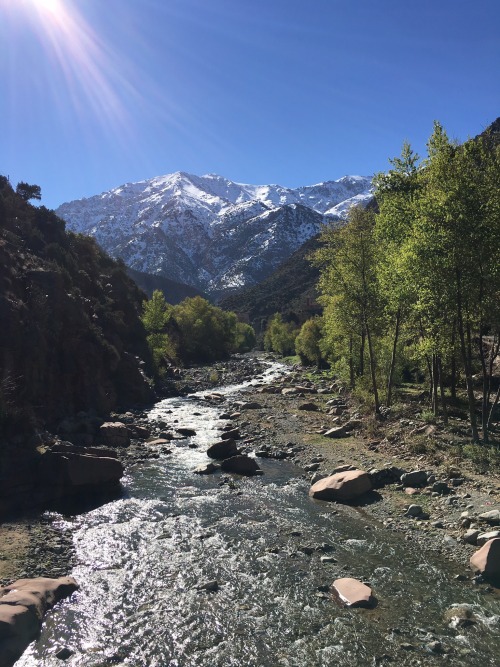 beautifulnature-blog: The Atlas Mountains in N.Africa, taken in Morocco on my iPhone. [1334x750][OC]
