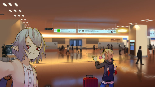 crystallineknight: yoruny:Touchdown, to Tokyo’s International Haneda Airport! Better have their coff