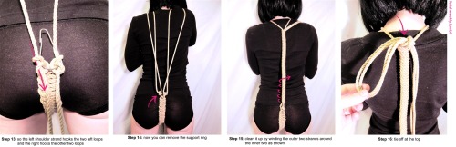 Shibari Tutorial: Fishbone Bodysuit♥ Always practice cautious kink! Have your sheers ready in case o