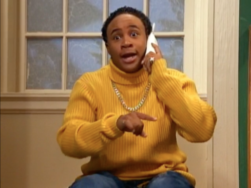 anangstyblackgirl:  Everytime Eddie is on the phone, he is wearing banana yellow. #alook