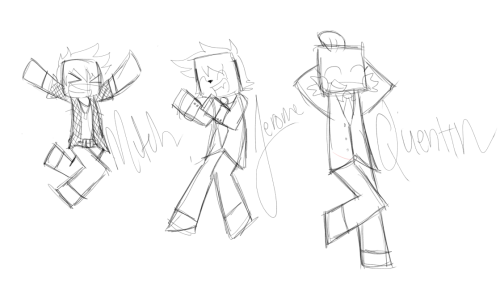 BajanCanadian, JeromeASF and HuskyMudkipz sketches, might do these up properly..Maybe