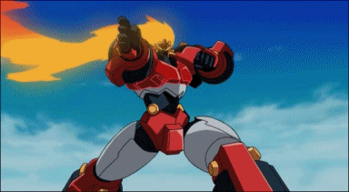 Sex mecha-gifs:  Finishing Move Friday: Godannar pictures