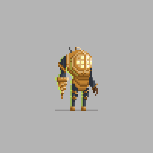 videogamenostalgia:  Pixel Video Game Characters by Michael Myers